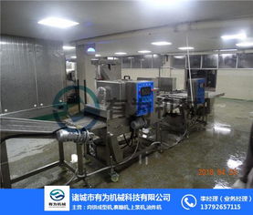 辽宁裹浆设备 有为食品机械公司 土豆条裹浆设备多少钱一台